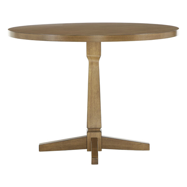 Anna Brown Round Two-Tone Dining Table, image 3